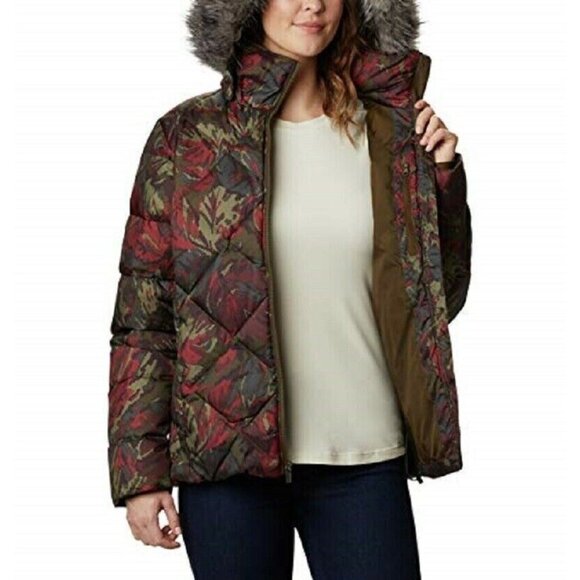 Columbia Women's Down Jacket Winter Puffer Small/Petite New with Tag - Picture 2 of 8